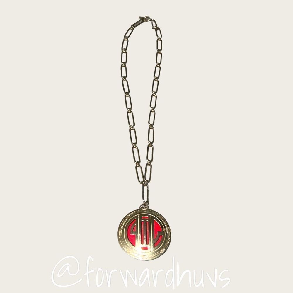 Park Lane Gold Tone Necklace with Large Pendant